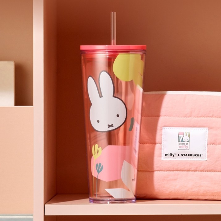 STARBUCKS Korea 2025 Forever Miffy Coldcup 24oz (710ml) Venti