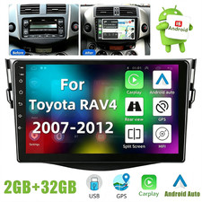 Car GPS Radio For Toyota RAV4 2007-2012 Android 15 BT 4 64GB Audio Stereo Player