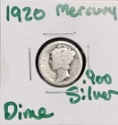 1920 Mercury Dime - .900 Silver Constitutional Coin