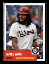James Wood 2025 Topps Heritage Baseball RC 25th Anniversary[tz7