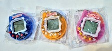 3 New Tamagotchi Pet Blue Orange Pink Pets With Instructions