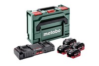 Metabo Basis-Set 4X Lihd 5.5Ah Asc 145 Duo + Metabox 145 (685180000)