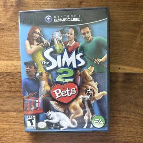 The Sims 2 Pets Nintendo GameCube, 2006, Complete with Manual