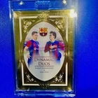 Futera Barcelona XL Robert Lewandowski Joao Felix Dynamic Duos 2/3 24k Gold