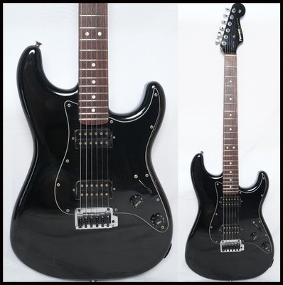 FERNANDES ST-40 All Black 2H Stratocaster Made in Japan 80s