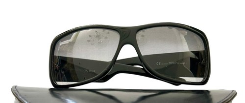 GUCCI GG 2565/S Sunglasses 60-11 120 Pink Crystal Rhinestone Temples Black Wrap - Picture 19 of 24