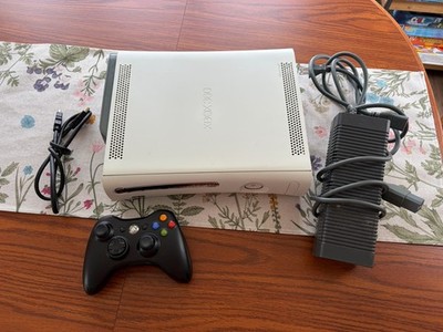 Microsoft Xbox 360 Falcon Console Bundle 20GB - Controller & Cables - Tested