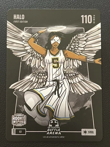 2024 Bo Jackson Battle Arena Angel Reese Halo Steel First Edition Rookie