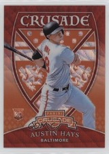 2018 Panini Chronicles Crusade Ruby Wave Prizm 184/199 Austin Hays #17 1j90