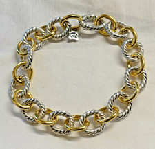 David Yurman 12mm Large Oval Link Cable Bracelet