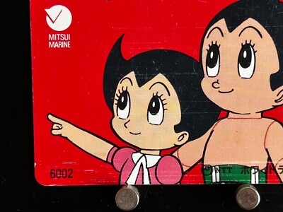 Astro Boy Uran Telephone Card Used JAPAN Japanese Character Osamu