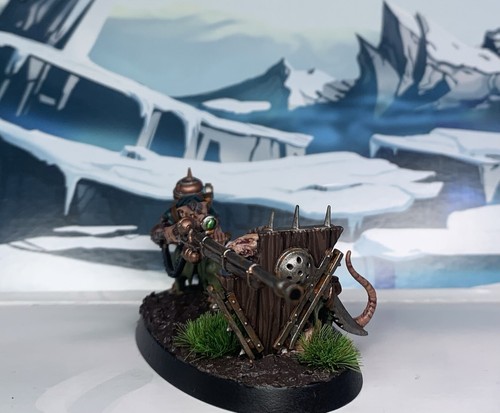Warhammer AoS Age Of Sigmar Skaven Warplock Jezzails Painted (1 of 2) - Picture 6 of 13