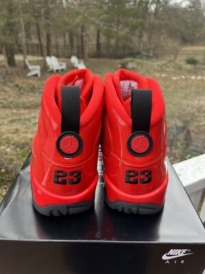Air Jordan 9 Retro Chile Red/Black Men's Size 12 DS Proof of Nike