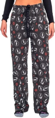 Adult Unisex Grateful Dead Steal Your Face Logo Lounge Pants