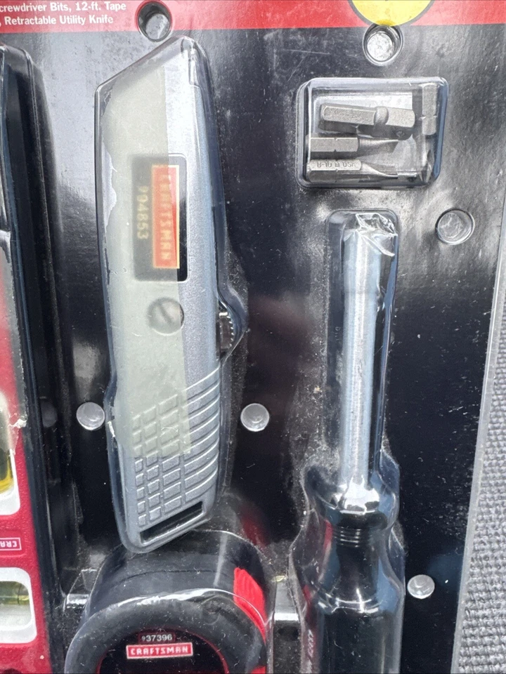 Juego de herramientas de uso general Sears Craftsman EE. UU. Nos 9 piezas nivel de cinta para el hogar 34200  Foto 4 de 4