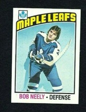 NMT 1976 Topps Hockey #194 Bob Neely.