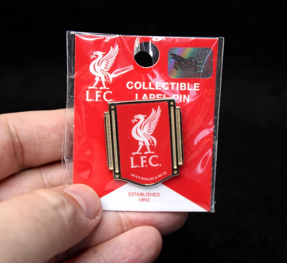 English Liverpool Football Club Banner Shaped Official Collector Pin by WinCraft - Image 2 of 4