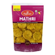 Haldiram's Snack - Mathri, 200G Indian Traditional Snacks Pack Of 2