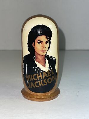 Michael Jackson 5pc Stacking Doll. T14 | eBay