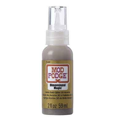 Glitter Dimensional Magic, 2 oz, Gold