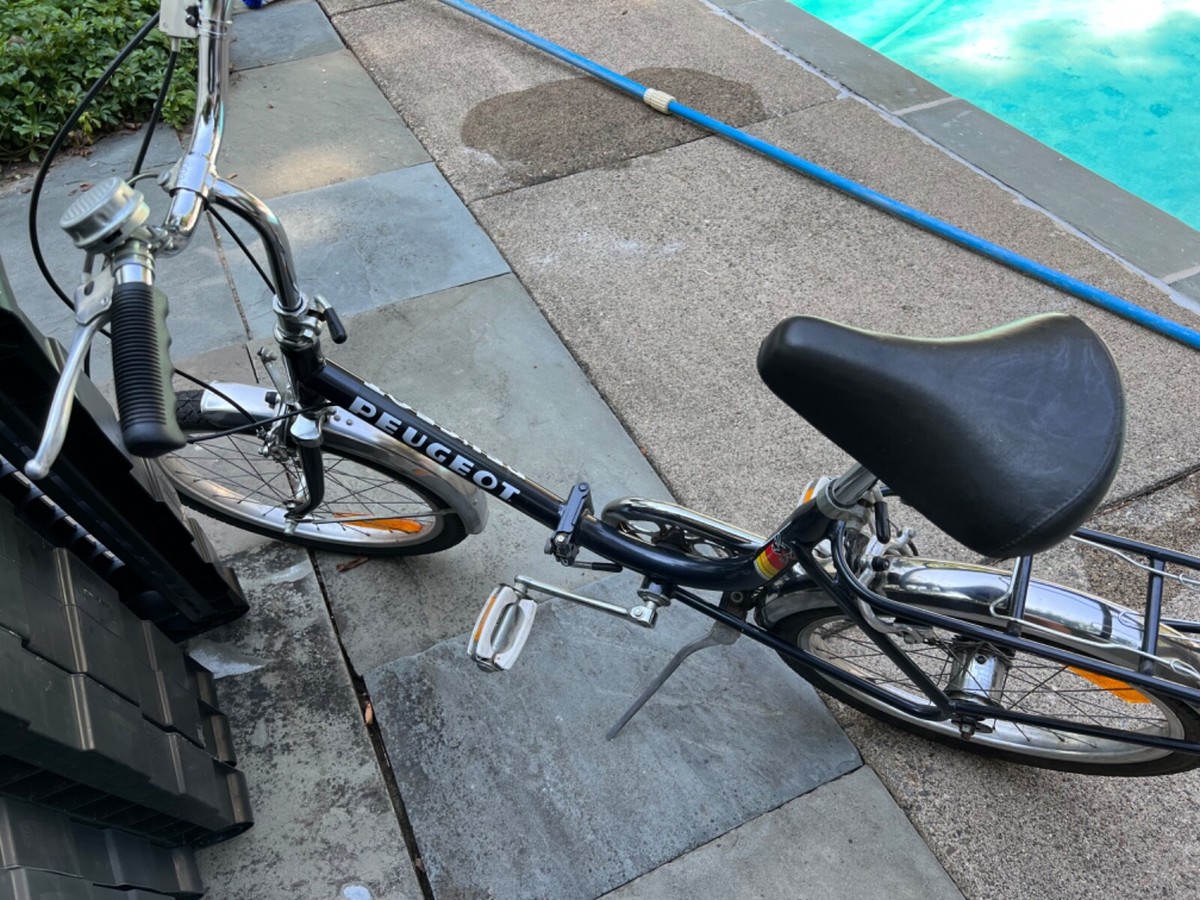 Vintage Peugeot Folding Bicycle Circa 1984!! | eBay