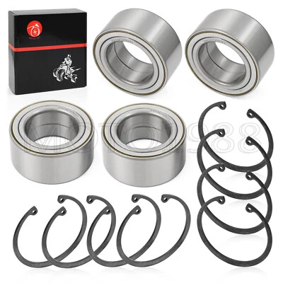 Front & Rear Wheel Bearings & Ring Clip For Polaris RZR 900 1000 2011-2020 - Image 1 of 4