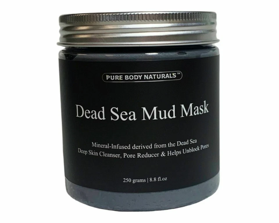 Dead Sea Mud Mask by Pure Body Naturals 250 grams 8.8 fl.oz - Image 2 of 3