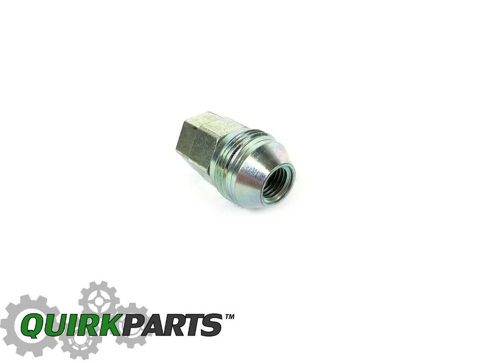 KIT DE TUERCAS DE BLOQUEO DE RUEDA CROMADAS MOPAR OEM JEEP CHRYSLER DODGE GENUINO 82211462 Foto 4 de 4