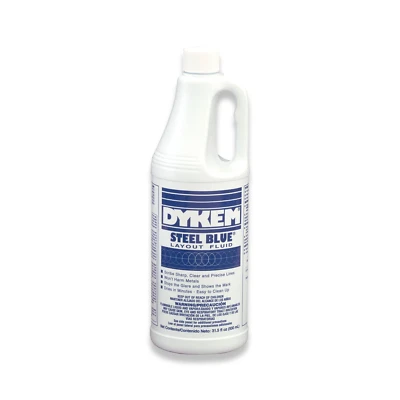 DYKEM Steel Blue Layout Fluid 32oz Bottle