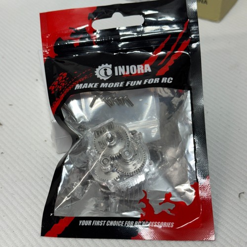 INJORA Acrylic Complete Gearbox Transmission for 1/18 Traxxas TRX4M Upgrade 40.3 - Picture 2 of 6