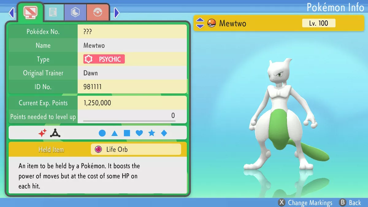 Pokemon Go Shiny Mewtwo