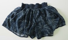 Girls POLO RALPH LAUREN Blue Shorts Size 6 Floral Hawaiian Elastic Waist