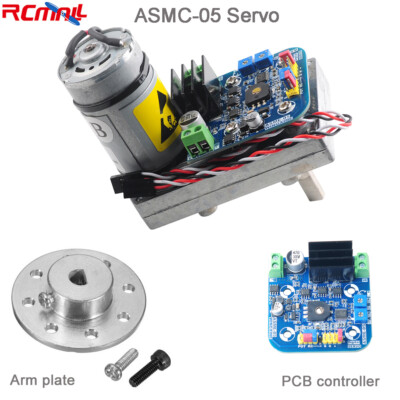 ASMC-05 RC Robot Digital Servo Motor Metal Gear Arm Plate PCB Controller