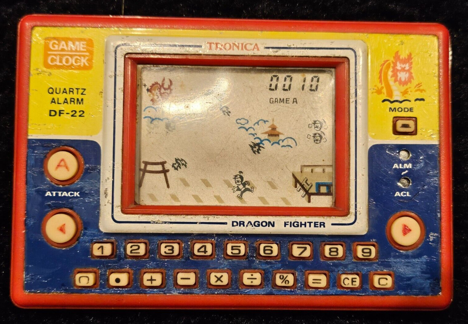 Tronica Game & Watch Dragon Fighter LCD vintage electronic handheld game RARE