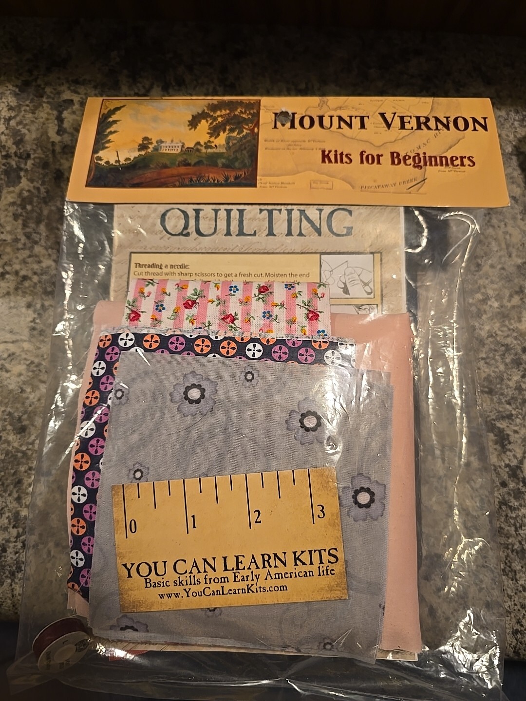 Mount Vernon Quilting Kit/Beginner eBay