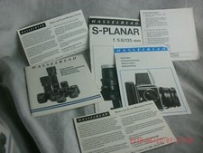 Hasselblad S Planar 135mm f5.6 book and extras S5 