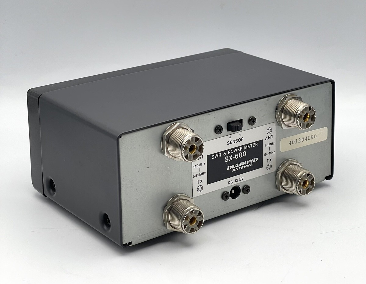 Diamond Antenna SX600 Dual Power Meters W/ Power Supply Diamond Antenna SX600 Dual Power Meters W/ Power Supply