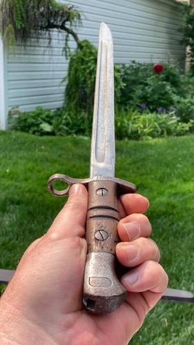WW1 & WW2 ORIGINAL REMINGTON 1-17 MFG. P1913 BAYO/MATCHED SCABBARD SEE/READ/ALL! - Afbeelding 7 van 21