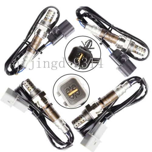 4PCS Oxygen O2 Sensors o2 1&2 For 2001-2005 Mitsubishi Eclipse 3.0L Front+Rear - Image 2 of 4