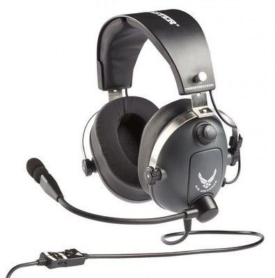 Thrustmaster 4060104 T.Flight U.S. Air Force Edition Headset Wired Head-Ban ~E~