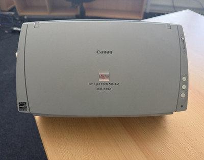 Canon imageFORMULA DR-C120 Desktop Scanner A4 Duplex 600x600 DPI USB 2.0