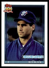 1991 Topps Bud Black Toronto Blue Jays #292