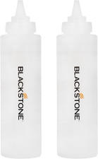 5071 32 Oz Plastic Squeeze Bottle Set with Twisting Lids, 2-Pack