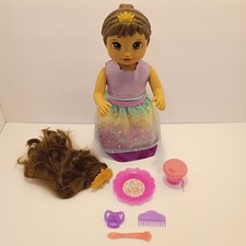 Baby Alive Princess Ellie Grows Up Brown Hair...