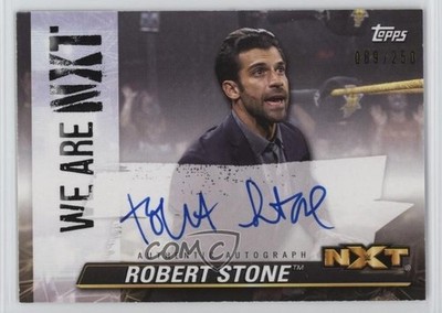 2021 Topps WWE NXT We Are NXT 89/250 Robert Stone #A-RE Auto a8r