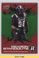 2025 Upper Deck CFL Season Standouts Green Michael Wakefield #93 READ 16vq