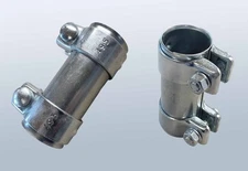 Doppelschelle 45x125 [mm] Rohrverbinder Auspuffschelle Rohrschelle Abgasanlage