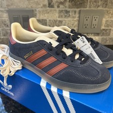 Adidas Gazelle Indoor Legend Ink JH5404 Fashion Shoes men  s 8