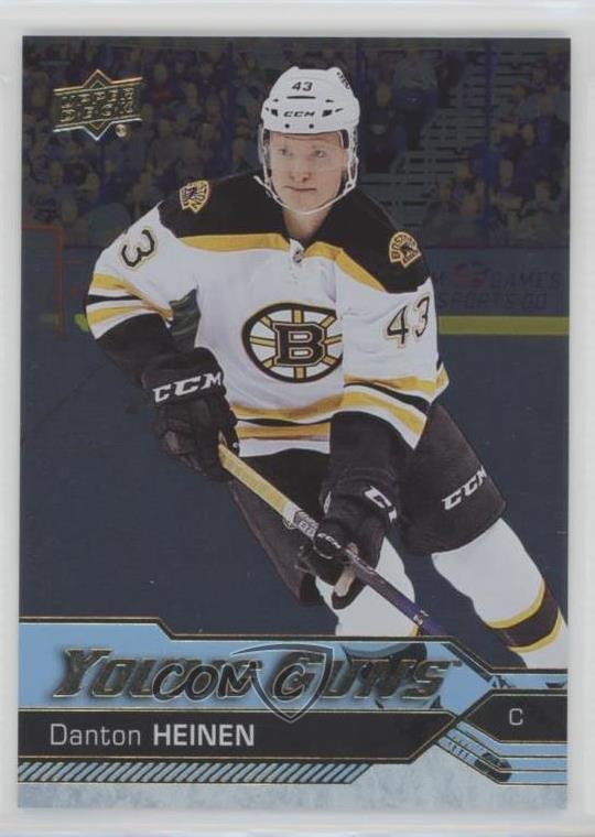 2016-17 Upper Deck Young Guns Silver Foil Danton Heinen #209 02hk