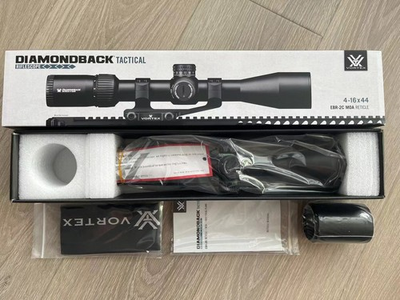 #ad Vortex Optics Diamondback 4 16x44 FFP Rifle Scope EBR 2C MOA Reticle DBK 10026 $229.99